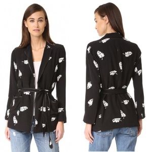 NWT Capulet Zsa Zsa Leaf Cardigan Blazer S